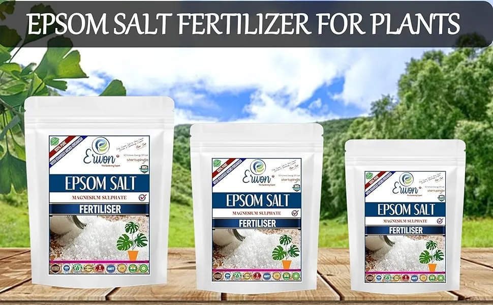 Erwon Epsom Salt Fertilizer For Plants