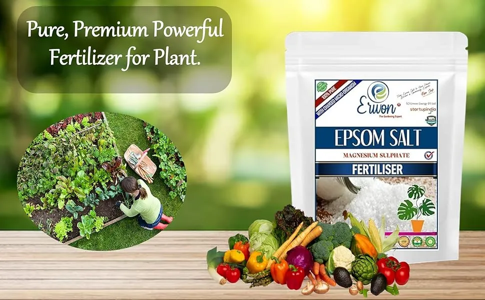 Erwon Epsom Salt Fertilizer For Plants