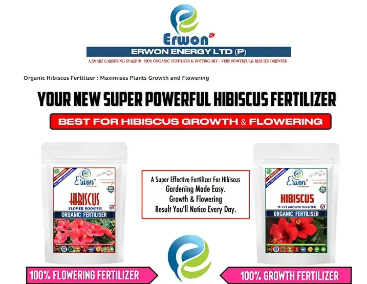 Erwon Hibiscus Plant Growth Booster From Sansar Green