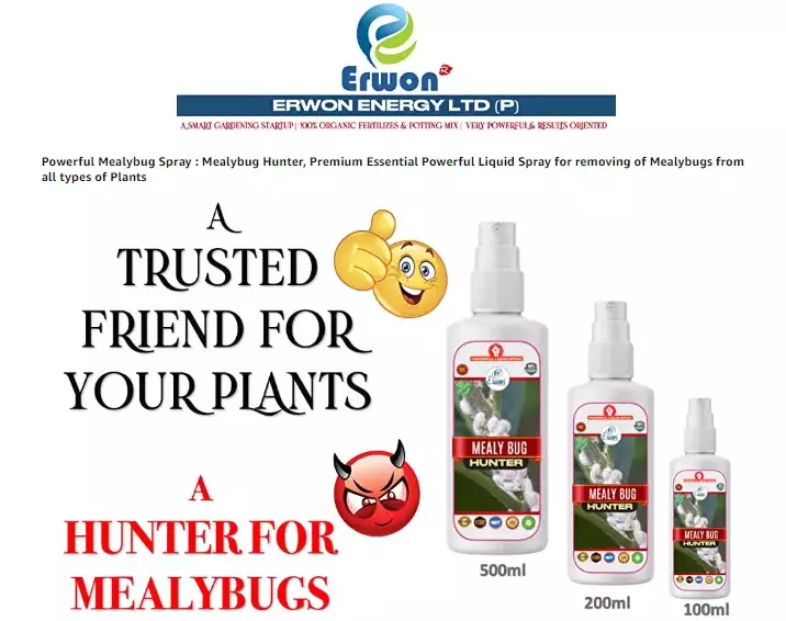 Erwon Mealy Bug Hunter Liquid Spray From Sansar Green