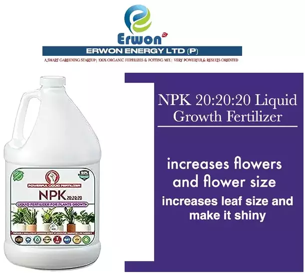 Erwon NPK 20:20:20 Liquid Fertilizer From Sansar Green