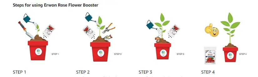 Erwon Rose Flower Booster For Rose Plant