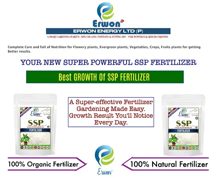 Erwon SSP Organic Fertilizer For All Plants From Sansar Green