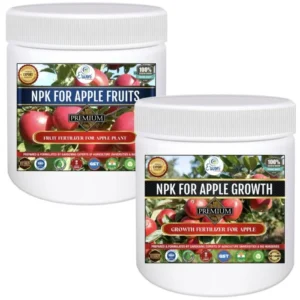 NPK Kit for Apple Fruits Plant (Fruit 200gm + Growth 200 gm) Fertilizer From Sansar Green