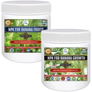 NPK Kit for Banana Fruits Plant (Fruit 200gm + Growth 200 gm) Fertilizer From Sansar Green