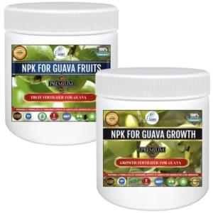 NPK Kit for Guava Fruits Plant (Fruit 200gm + Growth 200 gm) Fertilizer From Sansar Green