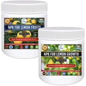 NPK Kit for Lemon Plant (Fruit 200gm + Growth 200 gm) Fertilizer From Sansar Green