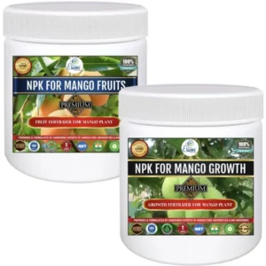 NPK Kit for Mango Plant (Fruit 200gm + Growth 200 gm) Fertilizer From Sansar Green