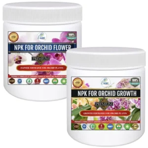 NPK Kit for Orchid Plant (Fruit 200gm + Growth 200 gm) Fertilizer From Sansar Green