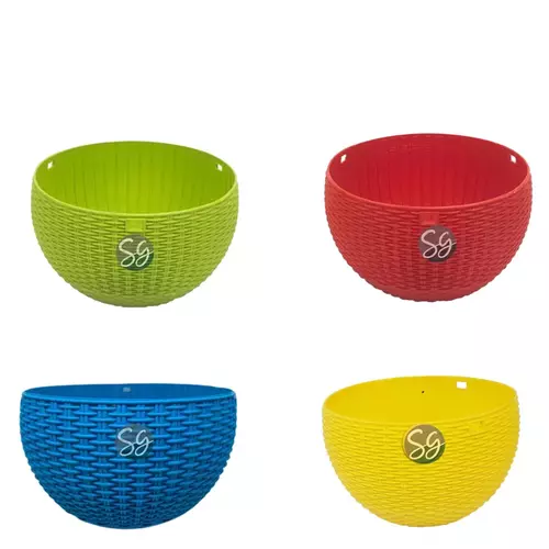Sansar Green Beautiful Round Hanging Flower Pot From Sansar Green