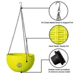 Sansar Green Beautiful Round Hanging Flower Pot From Sansar Green