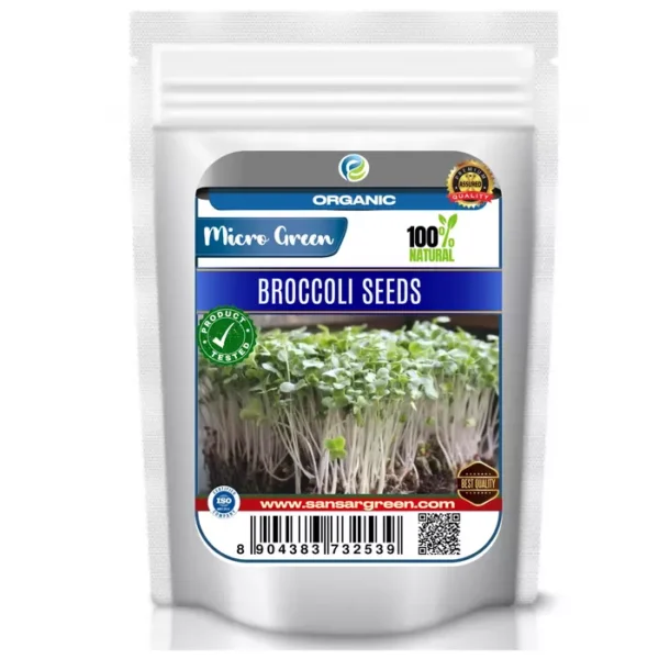 Erwon Broccoli Organic Microgreen Seeds From Sansar Green