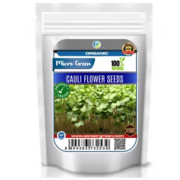 Erwon Cauliflower Organic Microgreen Seeds From Sansar Green