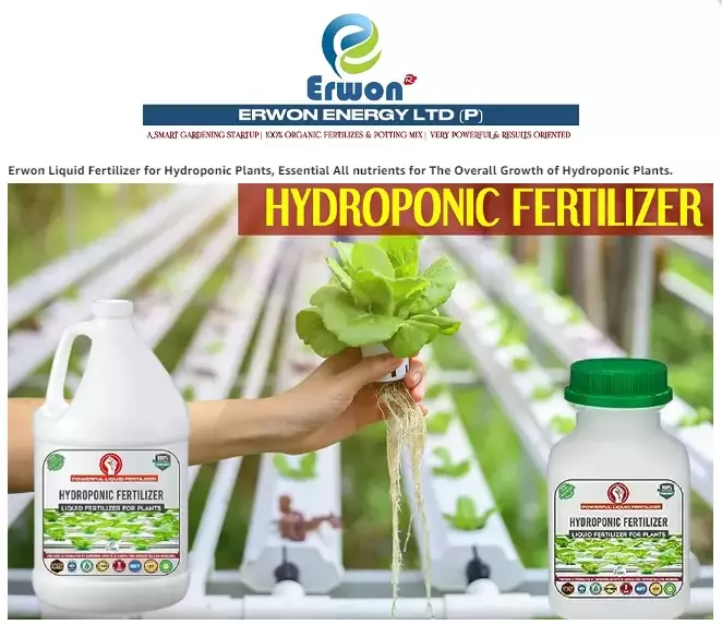 Erwon Liquid Fertilizer For Hydroponic Plant From Sansar Green