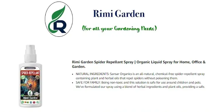 Rimi Garden Spider Repellant Spray