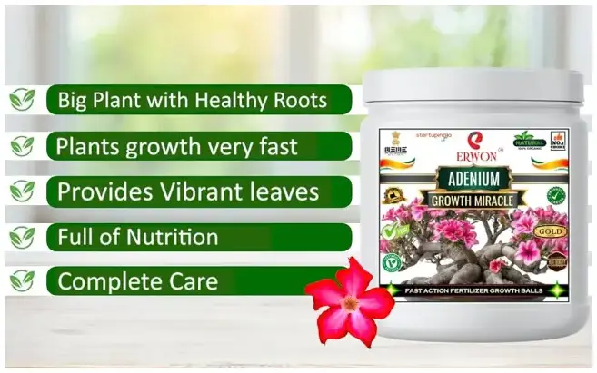 Erwon Adenium growth Miracle Fertilizer