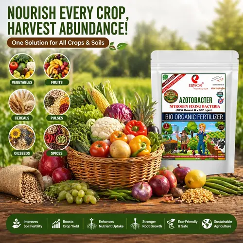 Erwon_Azotobacter_Bio_Fertilizer –_5×10⁷_CFUgm (1) Erwon® Azotobacter Bio Fertilizer – 5×10⁷ CFU gm