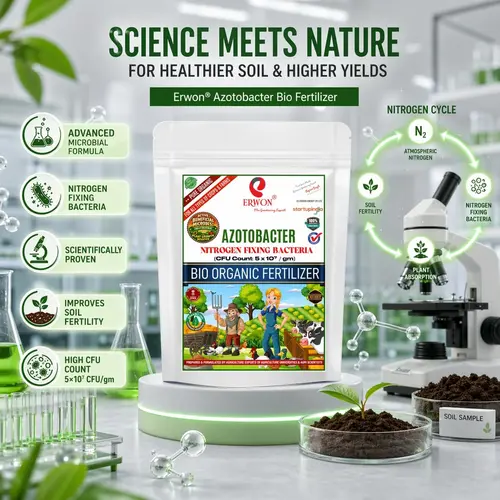 Erwon_Azotobacter_Bio_Fertilizer –_5×10⁷_CFUgm (3) Erwon® Azotobacter Bio Fertilizer – 5×10⁷ CFU gm