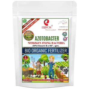 Erwon® Azotobacter Bio Fertilizer – 5×10⁷ CFU gm