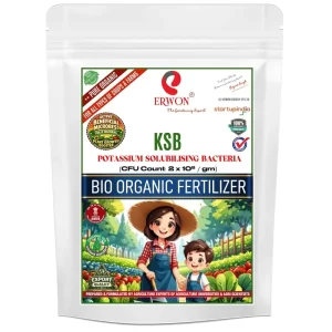 Erwon® KSB – Potassium Solubilizing Bacteria Fertilizer, 2×10⁸ CFU gm